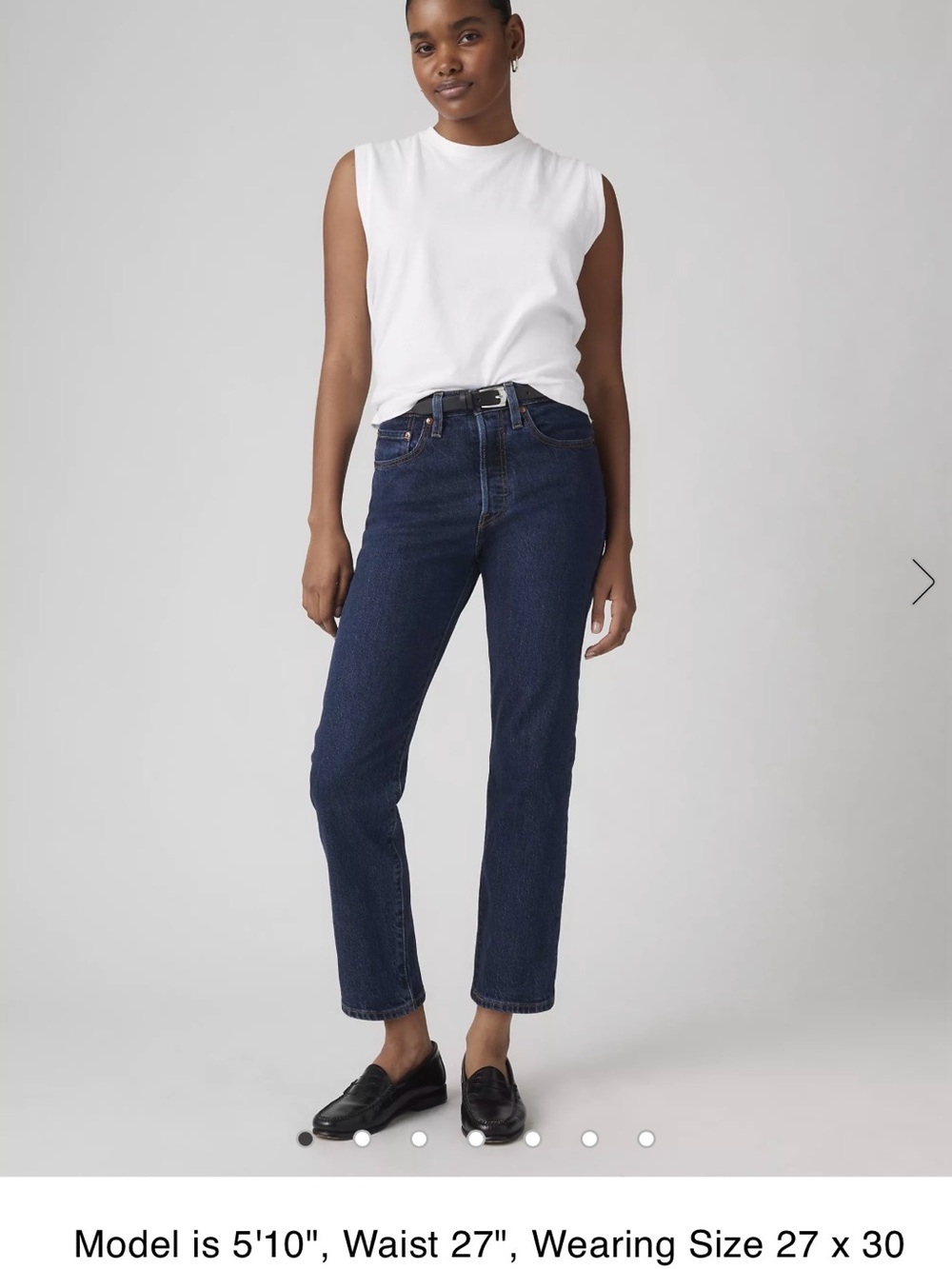 Like new 501® Original Cropped Women's Jeans
- Dark Wash in W27 L28